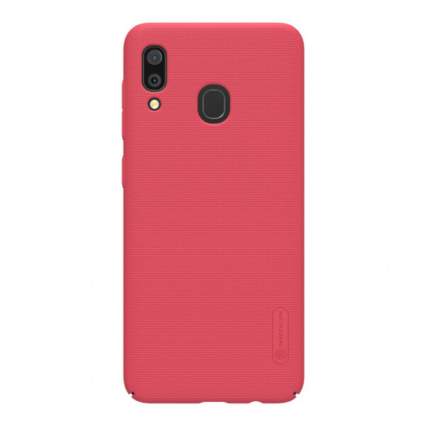 

Противоударный Чехол накладка Nillkin Matte NEW для Samsung Galaxy A20 / A30 Красный / Red