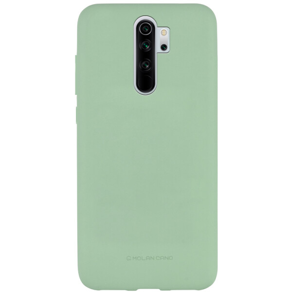 

Противоударный Чехол накладка Molan Cano Smooth NEW для Xiaomi Redmi Note 8 Pro Зеленый