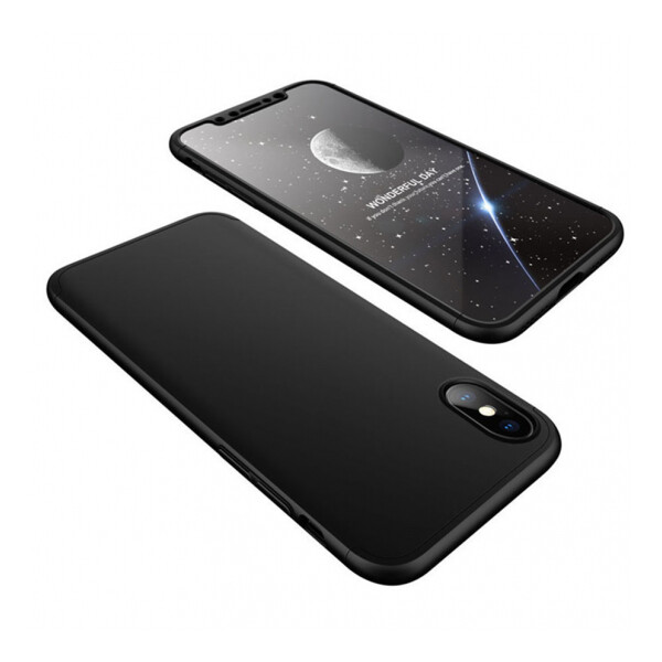 

Противоударный Чехол пластиковая накладка GKK LikGus 360 градусов NEW для Apple iPhone XS 5.8" Черный