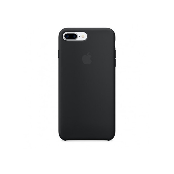 

Противоударный Чехол накладка Epik Silicone case NEW для Apple iPhone 7 plus / 8 plus Черный / Black