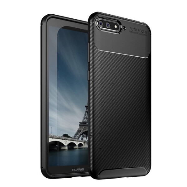 

Противоударный Чехол накладка iPaky Kaisy Series NEW для Huawei Y6 (2018) Черный / Black