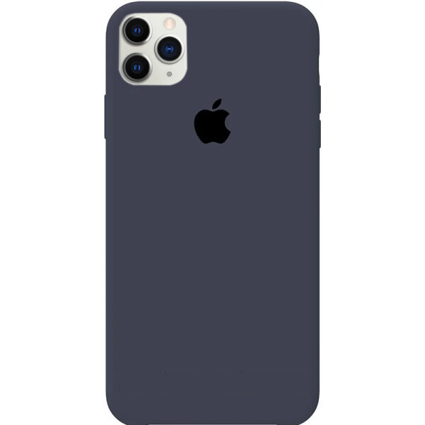 

Противоударный Чехол накладка Epik с закрытым низом NEW для Apple iPhone 11 Pro Max Синий / Navy Blue