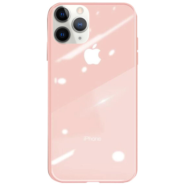 

Противоударный Чехол накладка Epik Glossy Logo NEW Series для Apple iPhone 11 Pro Max (6.5") Розовый / Rose Gold