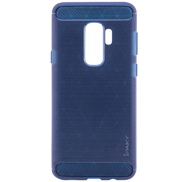 

Противоударный TPU Чехол накладка iPaky Slim Series для Samsung Galaxy S9 Plus + Синий / Blue