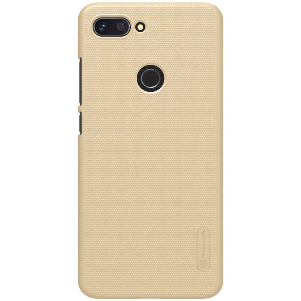 

Противоударный Чехол накладка для Xiaomi Mi 8 Lite / Mi 8 Youth (Mi 8X) Nillkin Matte NEW Золотой / Gold