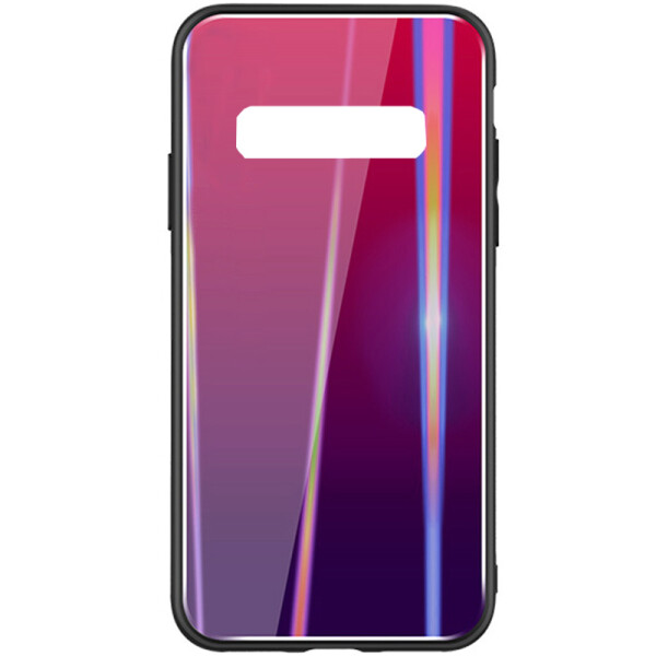 

Противоударный Чехол накладка Epik Gradient Aurora NEW для Samsung Galaxy S10e Малиновый