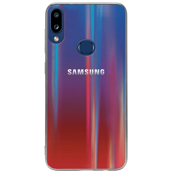 

Противоударный Чехол накладка Epik Gradient Aurora NEW для Samsung Galaxy A10s Синий / Красный