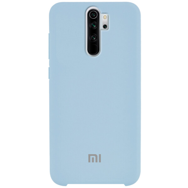 

Противоударный Чехол накладка Epik Silicone case NEW для Xiaomi Redmi Note 8 Pro Голубой / Lilac Blue