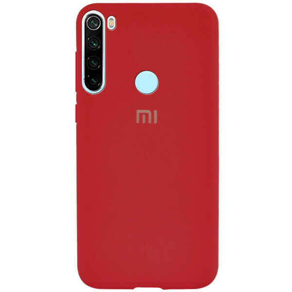 

Противоударный Чехол накладка Epik Full Protective NEW для Xiaomi Redmi Note 8 Красный / Dark Red