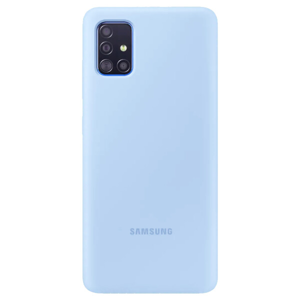 

Противоударный Чехол накладка Epik Full Protective NEW для Samsung Galaxy A51 Голубой / Mist Blue