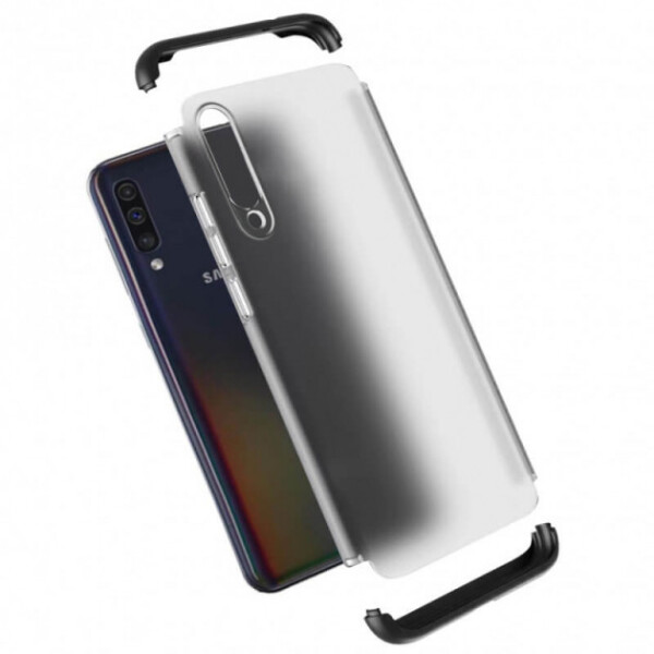 

Противоударный Чехол Матовая PC накладка GKK LikGus 360 градусов NEW для Samsung Galaxy A50 (A505F) / A50s / A30s Черный