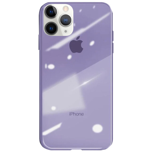 

Противоударный Чехол накладка Epik Glossy Logo NEW Series для Apple iPhone 11 Pro Max (6.5") Серый / Lavender Gray