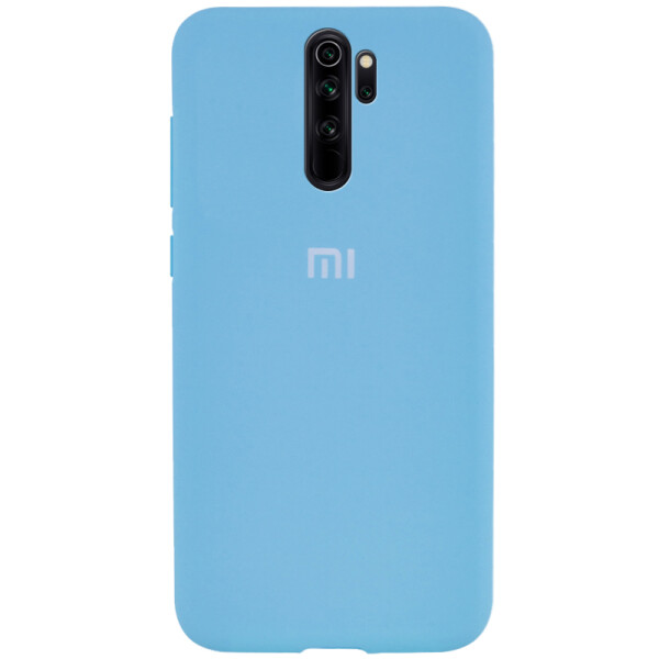

Противоударный Чехол накладка Epik Full Protective NEW для Xiaomi Redmi Note 8 Pro Голубой / Light Blue