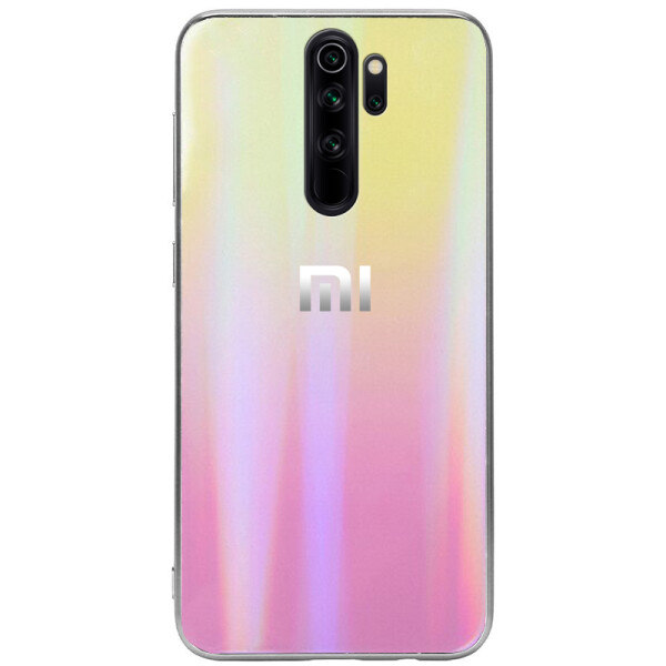

Противоударный Чехол накладка Epik Gradient Aurora NEW для Xiaomi Redmi Note 8 Pro Золотой / Розовый