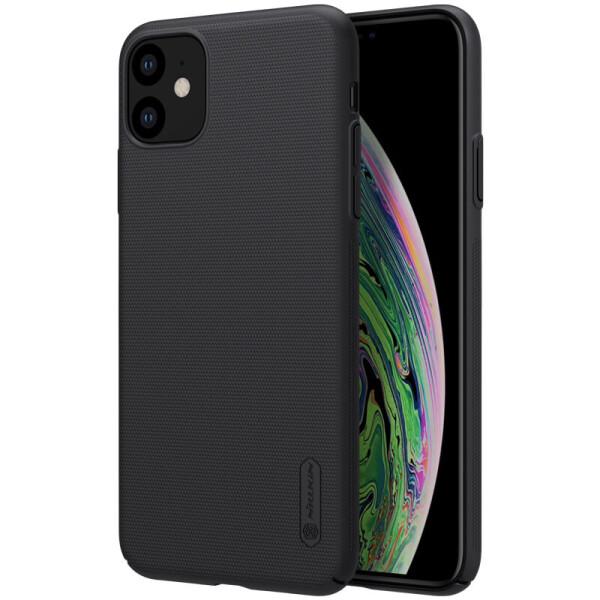 

Противоударный Чехол накладка Nillkin Matte NEW для Apple iPhone 11 (6.1") Черный / Black