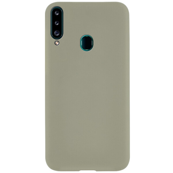 

Противоударный Чехол накладка Epik Soft-touch NEW для Samsung Galaxy A20s Серый
