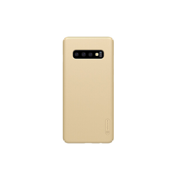 

Противоударный Чехол накладка Nillkin Matte NEW для Samsung Galaxy S10 Золотой / Gold