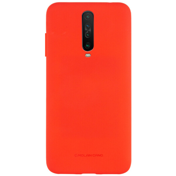 

Противоударный Чехол накладка Molan Cano Smooth NEW для Xiaomi Redmi K30 Красный