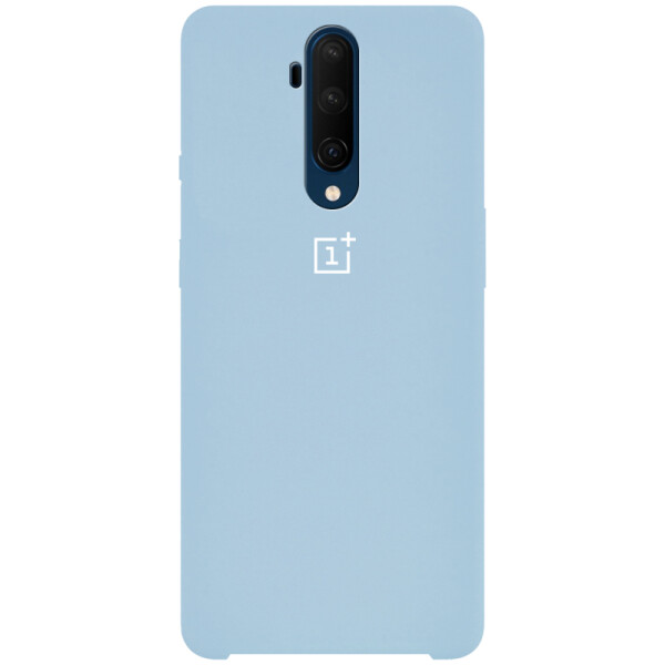 

Противоударный Чехол накладка Epik Silicone case NEW для OnePlus 7 Pro Голубой / Lilac Blue