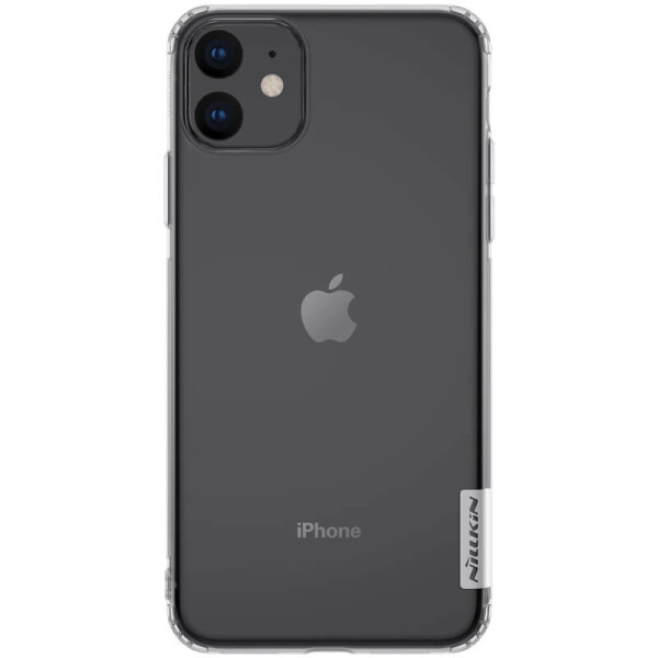 

Противоударный Чехол накладка Nillkin Nature Series NEW для Apple iPhone 11 Бесцветный / Прозрачный
