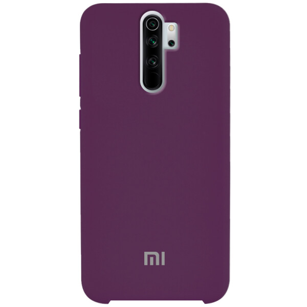 

Противоударный Чехол накладка Epik Silicone case NEW для Xiaomi Redmi Note 8 Pro Фиолетовый / Grape