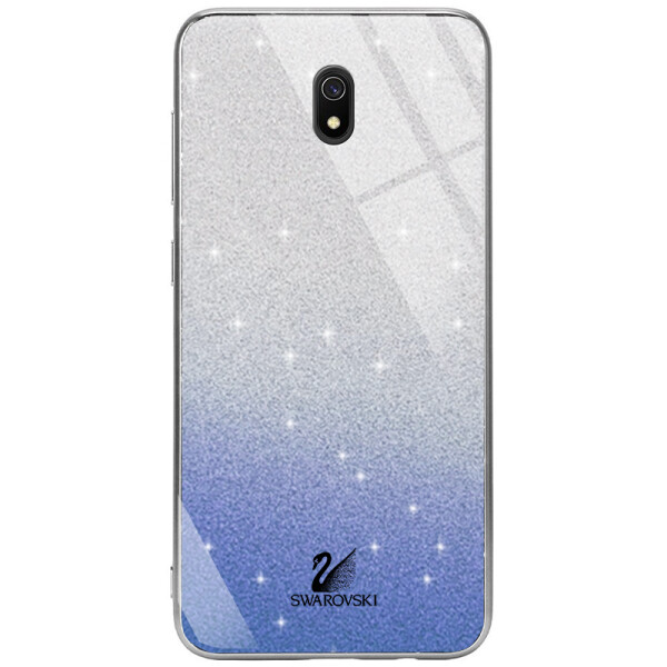 

Противоударный Чехол накладка Epik Swarovski NEW для Xiaomi Redmi 8a Синий