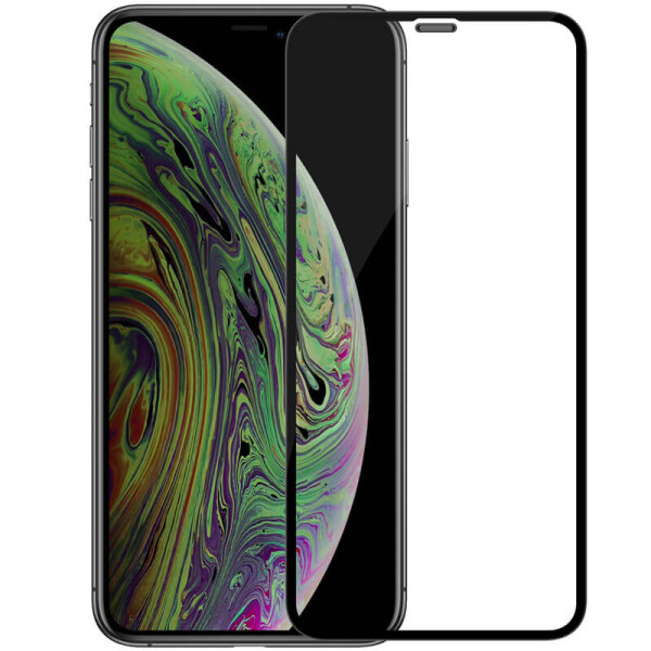 

Противоударное Защитное стекло SKLO 5D full glue для Apple iPhone 11 Pro (5.8") Ультратонкое Прозрачное / Черное