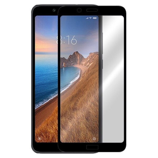 

Противоударное Защитное стекло Epik 3D 9H Full Glue NEW для Xiaomi Redmi 7A Прозрачный / Черный