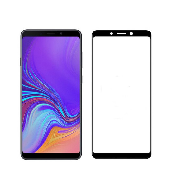 

Противоударное Защитное Гибкое стекло 5D Caisles для Samsung Galaxy A9 (2018) Ультратонкое Прозрачное / Черное