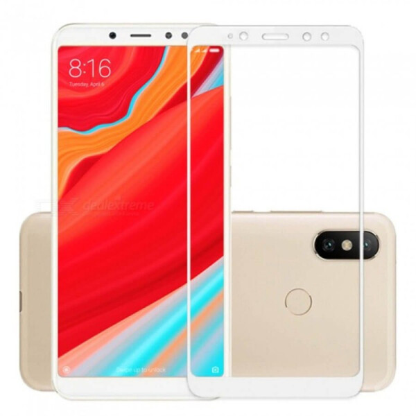 

Противоударное Защитное стекло Mocolo Full Glue NEW на весь экран для Xiaomi Redmi S2 Прозрачный / Белый