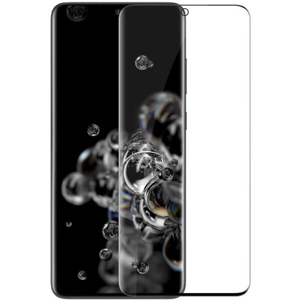 

Противоударное Защитное стекло Nillkin CP+ max 3D для Samsung Galaxy S20 Ultra Прозрачный / Черный
