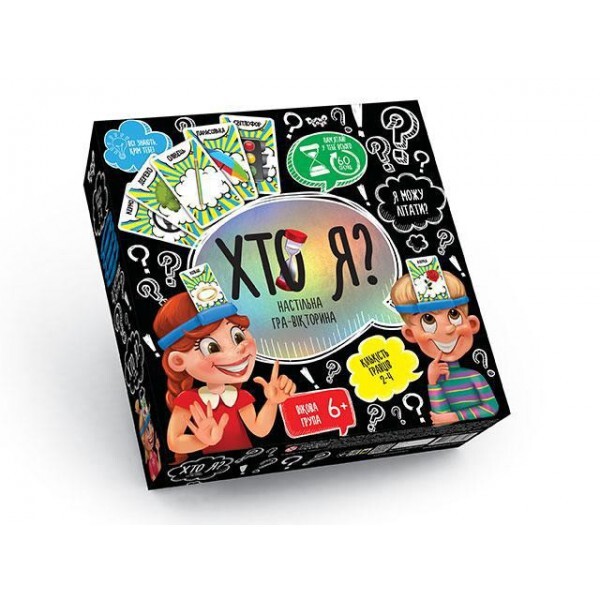 

Игра настольная МАЛ "ХТО Я" укр 7621DT