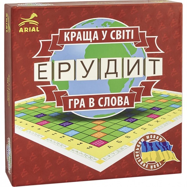 

Настольная игра Arial Ерудит-УКР. Гра в слова 910107