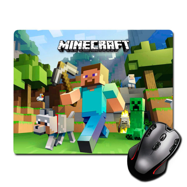 

Игровая поверхность Стив с Киркой Майнкрафт Minecraft 220 х 180 мм (584)