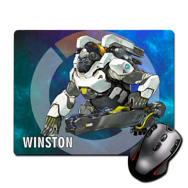 

Игровая поверхность Уинстон Овервотч Winston Overwatch 220 х 180 мм (2552)