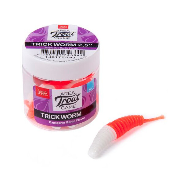 

Слаг Lucky John Trick Worm 2 T93 10шт (140160-T93)