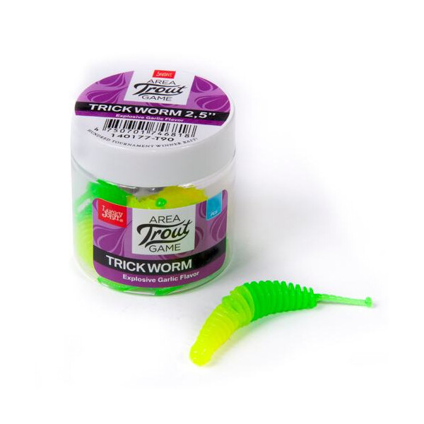 

Слаг Lucky John Trick Worm 2 T90 10шт (140160-T90)