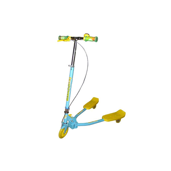 

Трайк-самокат трехколесный Scooter Trikke Bug (125 мм) для детей голубой