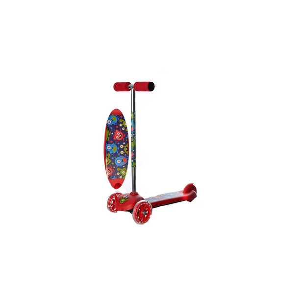 

Самокат детский трехколесный 4Kids Mini BB 3-041-K красный