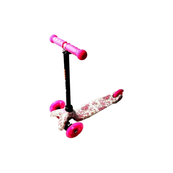 

Самокат трехколесный Scooter Micro Mini Flowers, розовый (1636991149)