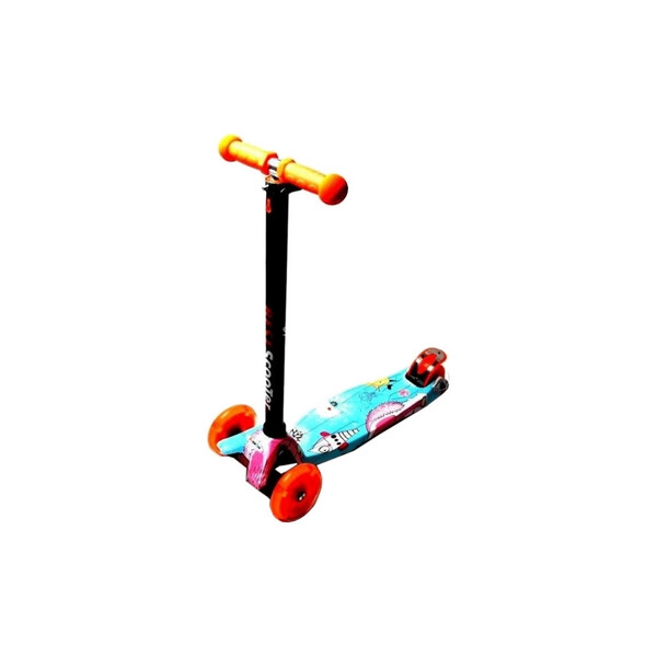 

Самокат трехколесный Scooter Maxi Cool cat, разноцветный (1720492610)