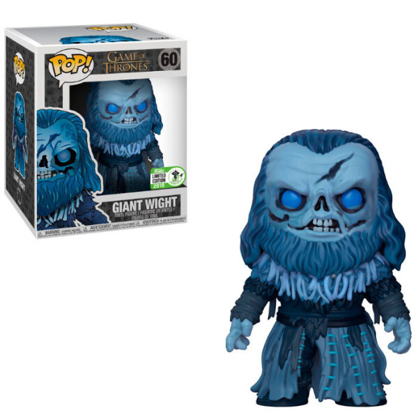 

Фигурка Funko Pop Game of Thrones Игра Престолов - Гигант Вихт Оживший Труп Giant Wight 15см 28500