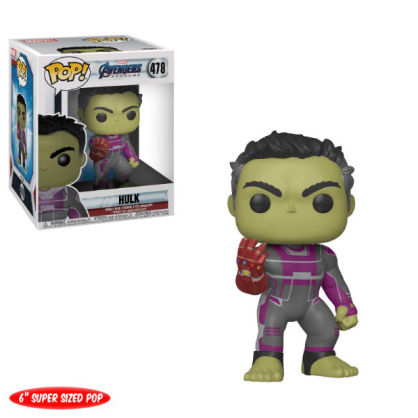 

Фигурка Funko Pop Халк из фильма Мстители: Финал 15см 39743