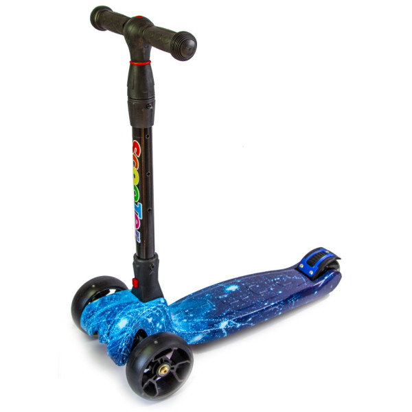 

Самокат Scooter Maraton Smart Original Синий Космос