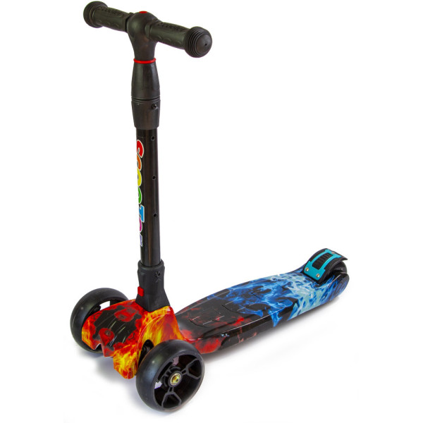 

Самокат Scooter Maraton Smart Original Синий Огонь