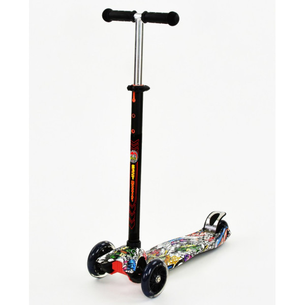 

Самокат Scooter Maxi S779 Черный Rock