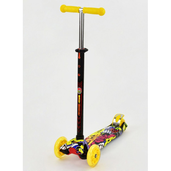 

Самокат Scooter Maxi S779 Желтый Джокер
