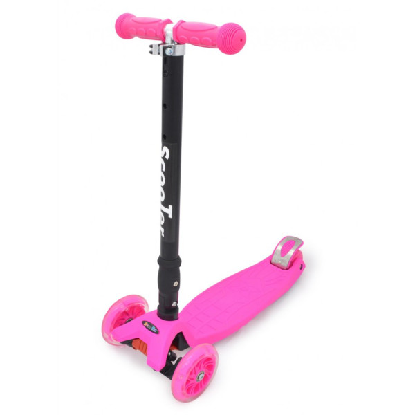 

Самокат Scooter Maxi S990 розовый