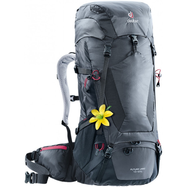 

Рюкзак Deuter Futura Vario 45+10 SL graphite-black (3402018 4701)