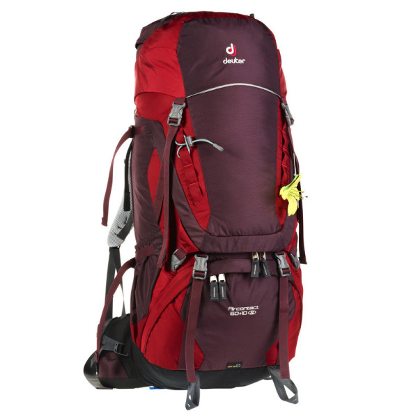 

Рюкзак Deuter Aircontact 60+10 SL aubergine-cranberry (3320416 5518)
